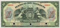Gallery image for Mexico p22s: 10 Pesos from 1925