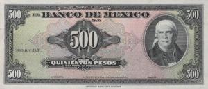 Gallery image for Mexico p51r1: 500 Pesos