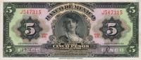 Gallery image for Mexico p57c: 5 Pesos