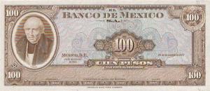 Gallery image for Mexico p61r: 100 Pesos