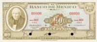 Gallery image for Mexico p61s: 100 Pesos