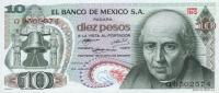 Gallery image for Mexico p63e: 10 Pesos
