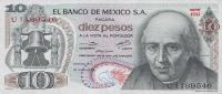 Gallery image for Mexico p63h: 10 Pesos