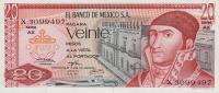 Gallery image for Mexico p64b: 20 Pesos