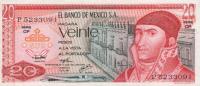 Gallery image for Mexico p64c: 20 Pesos