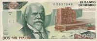 Gallery image for Mexico p82a: 2000 Pesos