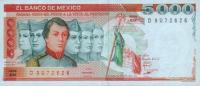 Gallery image for Mexico p83b: 5000 Pesos