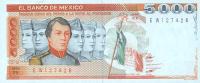 Gallery image for Mexico p87: 5000 Pesos