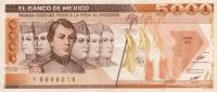 Gallery image for Mexico p88a: 5000 Pesos