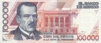 Gallery image for Mexico p94a: 100000 Pesos