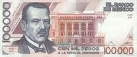 Gallery image for Mexico p94b: 100000 Pesos