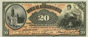 Gallery image for Mexico pS103b: 20 Pesos