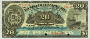 Gallery image for Mexico pS110s: 20 Pesos