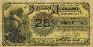 Gallery image for Mexico pS151a: 25 Centavos