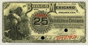 Gallery image for Mexico pS151s: 25 Centavos