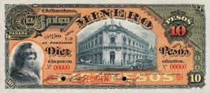 Gallery image for Mexico pS171s: 10 Pesos