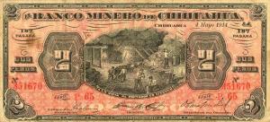 Gallery image for Mexico pS184: 2 Pesos