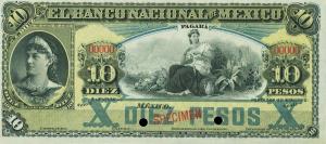 Gallery image for Mexico pS258s2: 10 Pesos