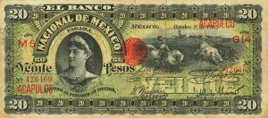 Gallery image for Mexico pS259e: 20 Pesos