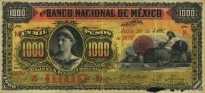 Gallery image for Mexico pS263a: 1000 Pesos