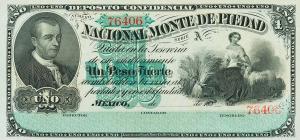 Gallery image for Mexico pS265r1: 1 Peso