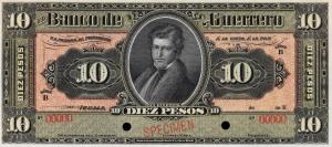 Gallery image for Mexico pS299s2: 10 Pesos