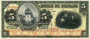 Gallery image for Mexico pS305d: 5 Pesos