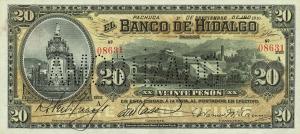 Gallery image for Mexico pS307c: 20 Pesos