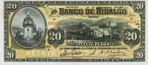 Gallery image for Mexico pS307d: 20 Pesos