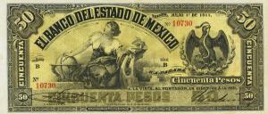 Gallery image for Mexico pS332c: 50 Pesos