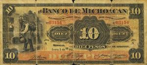 Gallery image for Mexico pS339a: 10 Pesos