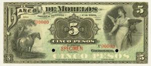 Gallery image for Mexico pS345s: 5 Pesos