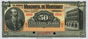 Gallery image for Mexico pS355A: 50 Pesos