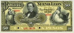 Gallery image for Mexico pS363s: 50 Pesos
