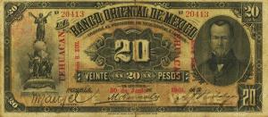 Gallery image for Mexico pS383e: 20 Pesos