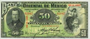 pS384c from Mexico: 50 Pesos from 1900