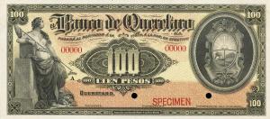 pS394s from Mexico: 100 Pesos from 1903