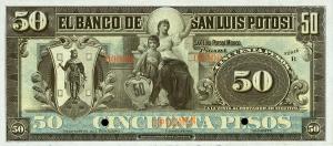 Gallery image for Mexico pS402s: 50 Pesos