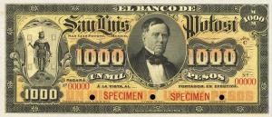 Gallery image for Mexico pS405s3: 1000 Pesos