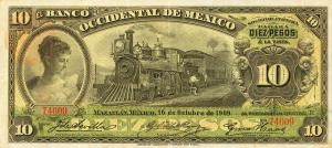Gallery image for Mexico pS409b: 10 Pesos