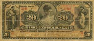 Gallery image for Mexico pS410c: 20 Pesos