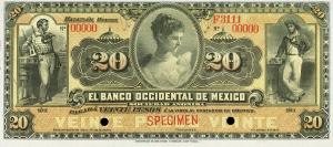 Gallery image for Mexico pS410s: 20 Pesos