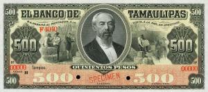 Gallery image for Mexico pS434s3: 500 Pesos