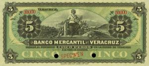 Gallery image for Mexico pS437s: 5 Pesos