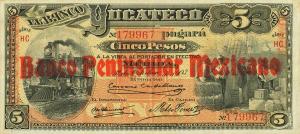Gallery image for Mexico pS458a: 5 Pesos