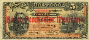 Gallery image for Mexico pS458c: 5 Pesos