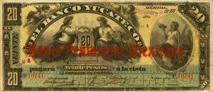 Gallery image for Mexico pS460a: 20 Pesos