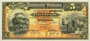 Gallery image for Mexico pS465a: 5 Pesos