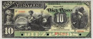 Gallery image for Mexico pS468s2: 10 Pesos