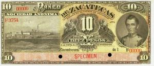 Gallery image for Mexico pS476s: 10 Pesos